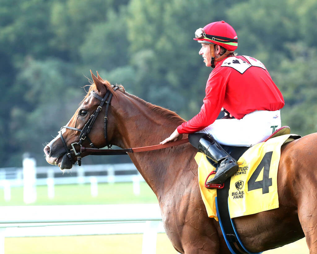 Irish Aces wins first Stakes at Kentucky Downs