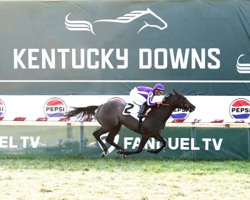 Isle of Capri an impressive Maiden winner at Kentucky Downs
