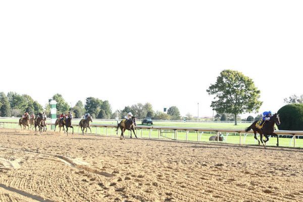 East Avenue wins Grade One Breeders' Futurity at Keeneland!