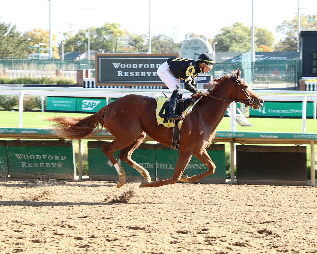 Sweet Note breaks her Maiden in good form at Churchill Downs